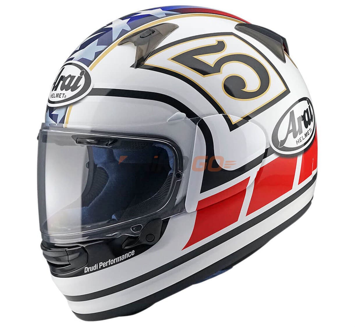 Arai Profile-V Edwards Legend White Kapalı Kask