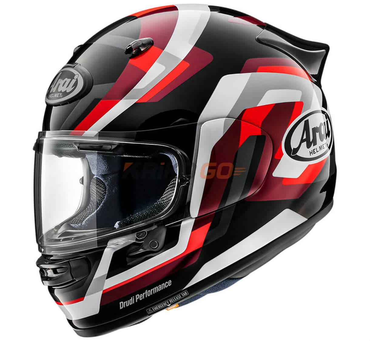 Arai Quantic Snake Red Kapalı Kask