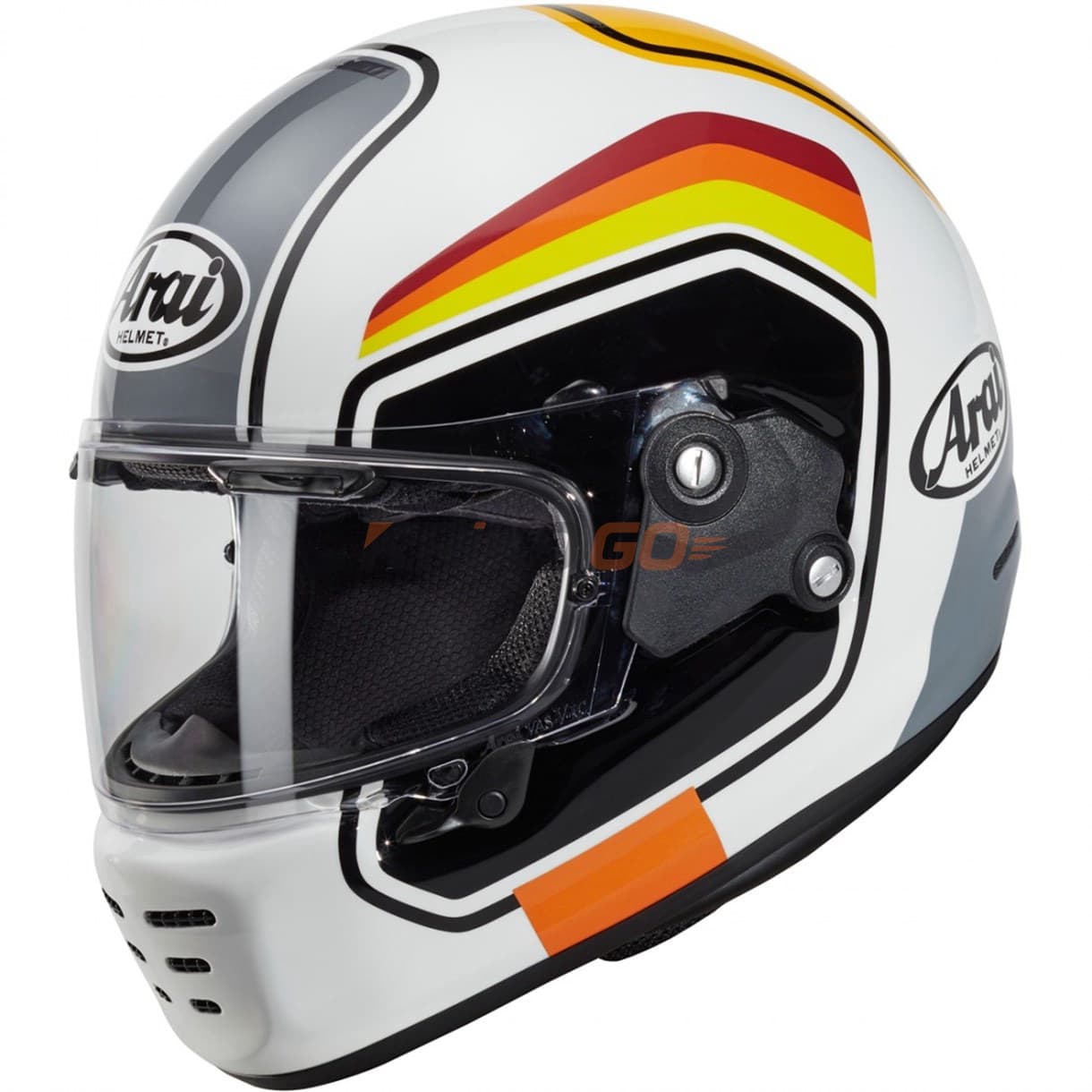 Arai Concept-X Number Beyaz Kapalı Kask