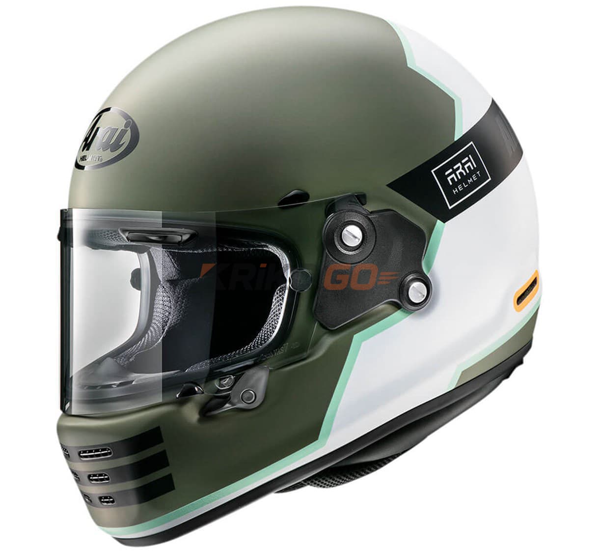 Arai Concept-X Overland Olive Khaki Kapalı Kask
