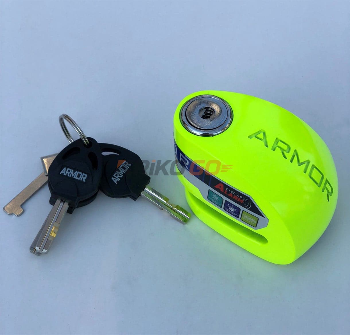Armor 10mm Güvenlik Sertifikalı Alarmli Disk Kilidi