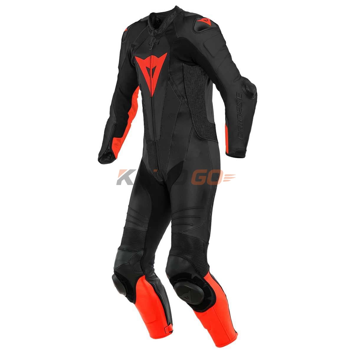 Dainese Laguna Seca 5 Blk Fluo Red Deri Tulum