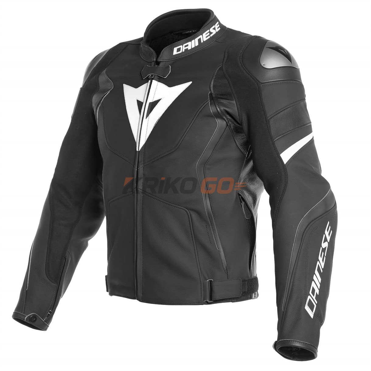 Dainese Avro D4 Matt Black White Deri Mont