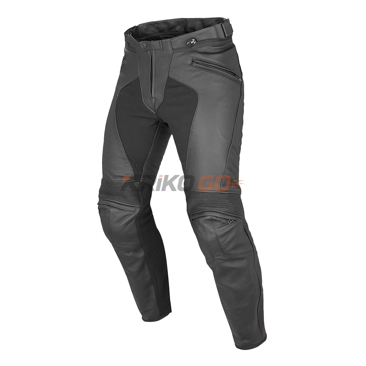 Dainese Pony C2 Estivo Black Delikli Deri Pantolon