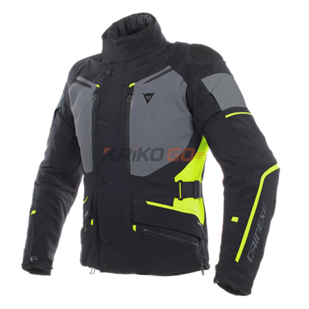 Dainese Carve Master 2 Black Yellow Goretex Mont
