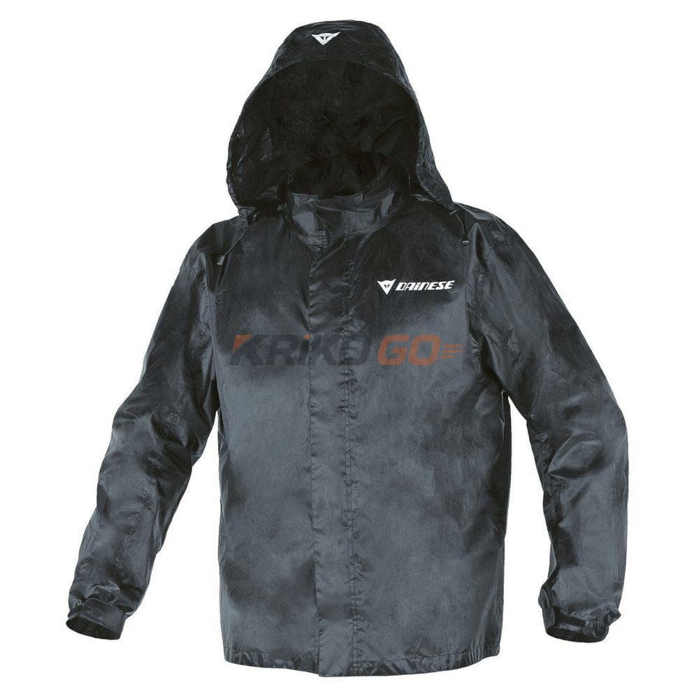 Dainese D-Crust Basic Black Üst Yağmurluk