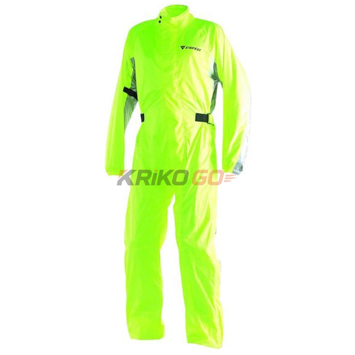Dainese D-Crust Plus Fosforlu Sarı Tulum Yağmurluk