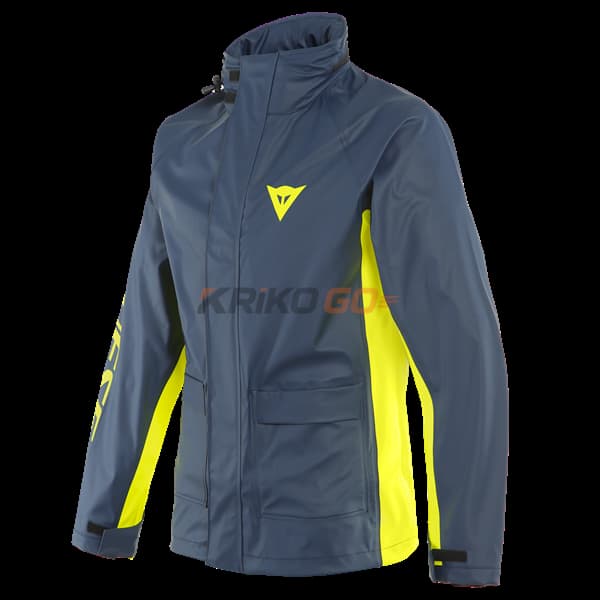 Dainese Storm 2 Black İris Fluo Yellow Unisex Yağmurluk