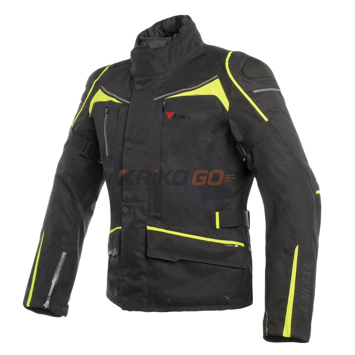 Dainese D-Blizzard D-Dry Black Fluo Yellow Mont
