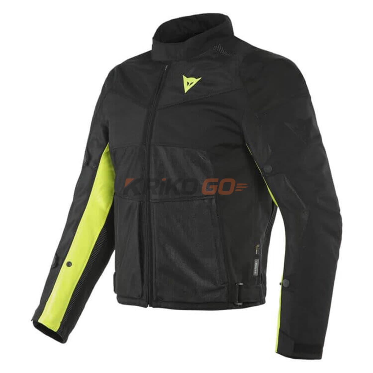 Dainese Sauris 2 Black Fluo Yellow D-Dry Mont