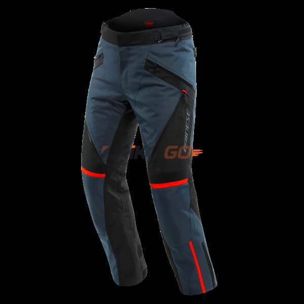 Dainese Tempest 3 Ebony Black Lava Red D-Dry Pantolon