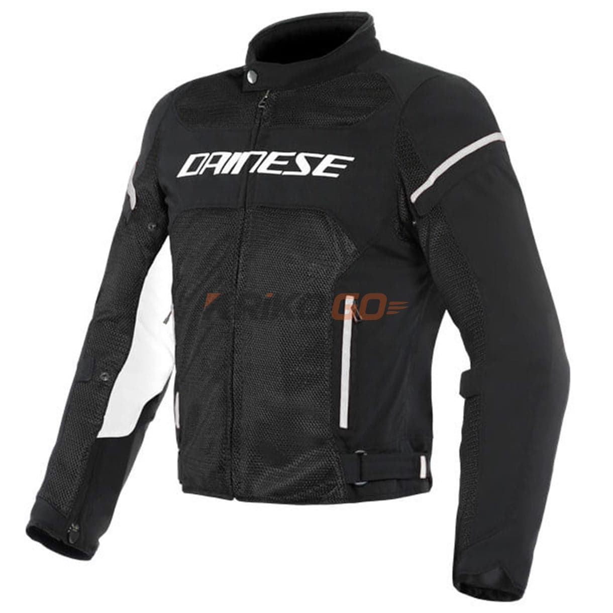 Dainese Air Frame D1 Black White Tekstil Mont