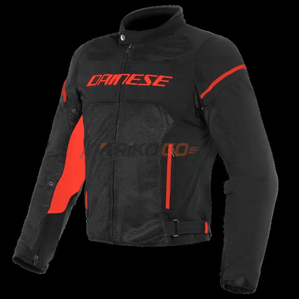 Dainese Air Frame D1 Tekstil Mont Siyah Kırmızı Flu