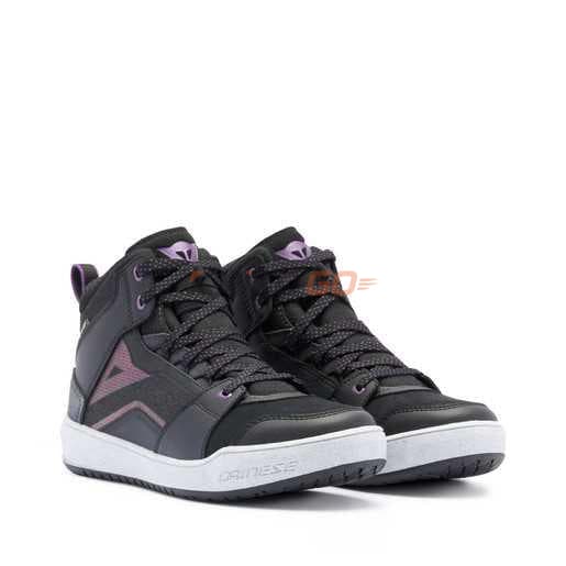 Dainese Suburb Black White Metal D-WP Kadın Ayakkabı