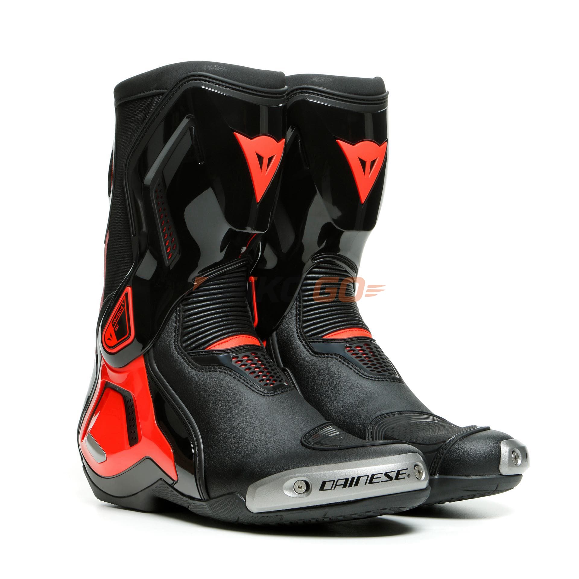 Dainese Torque 3 Black Fluo Red Bot