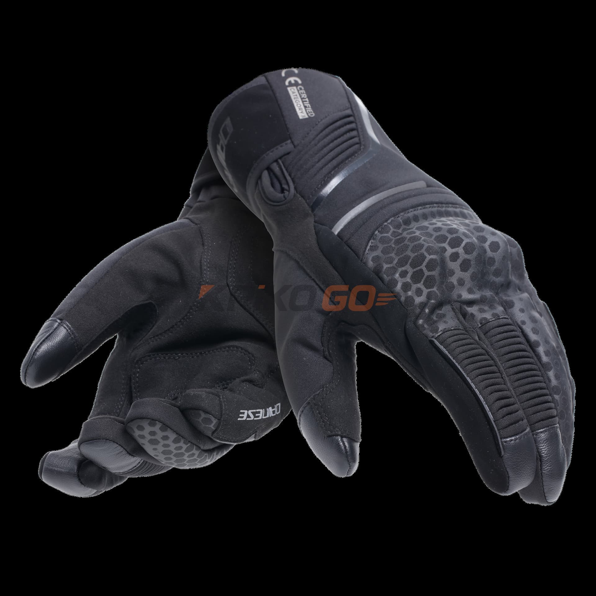 Dainese Tempest 2 D-Dry Black Short Eldiven