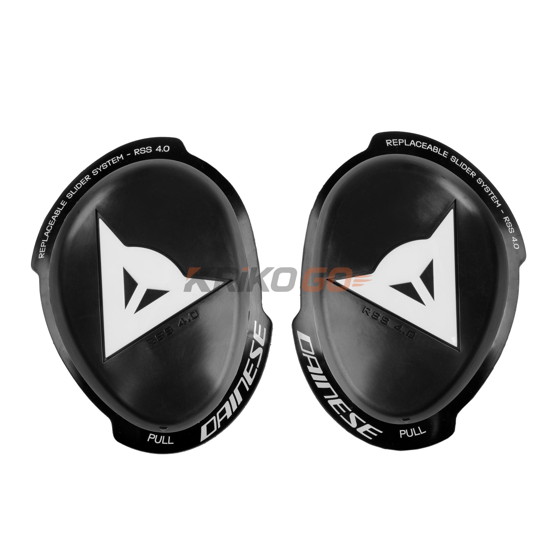 Dainese Knee Rss 4.0 Black White Diz Slider