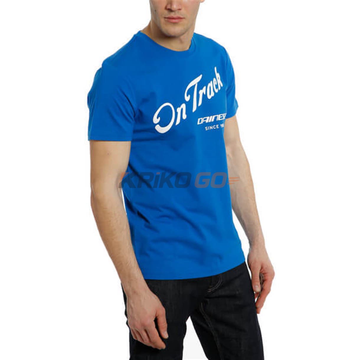 Dainese Paddock Track Sky Diver White T-Shirt