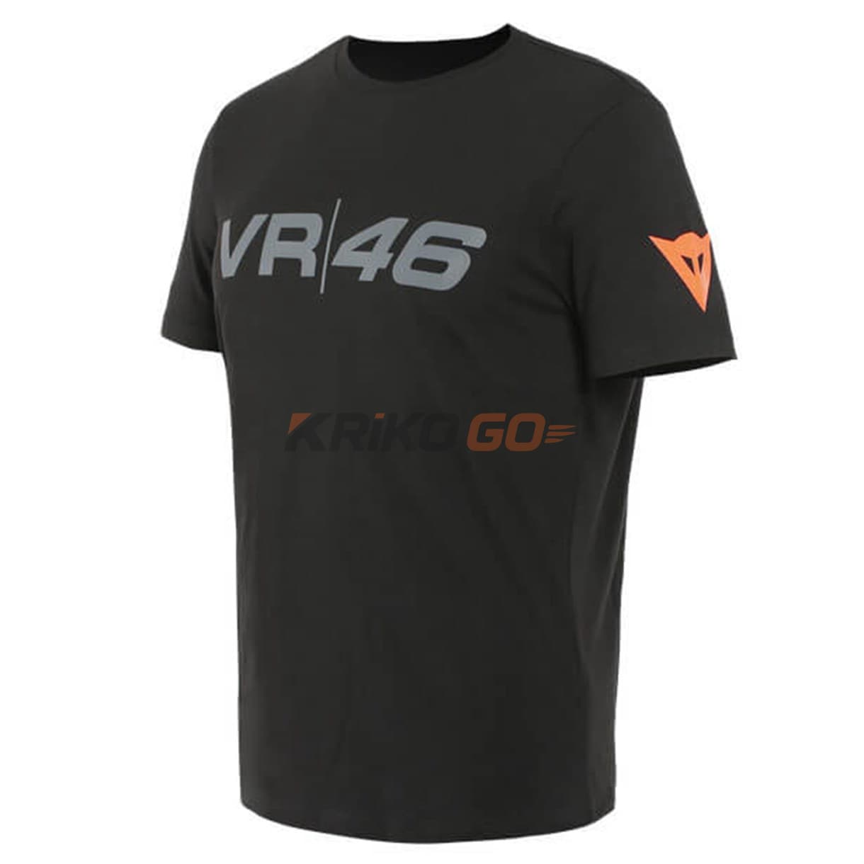 Dainese VR46 Pit Lane Black Fluo Yellow T-Shirt