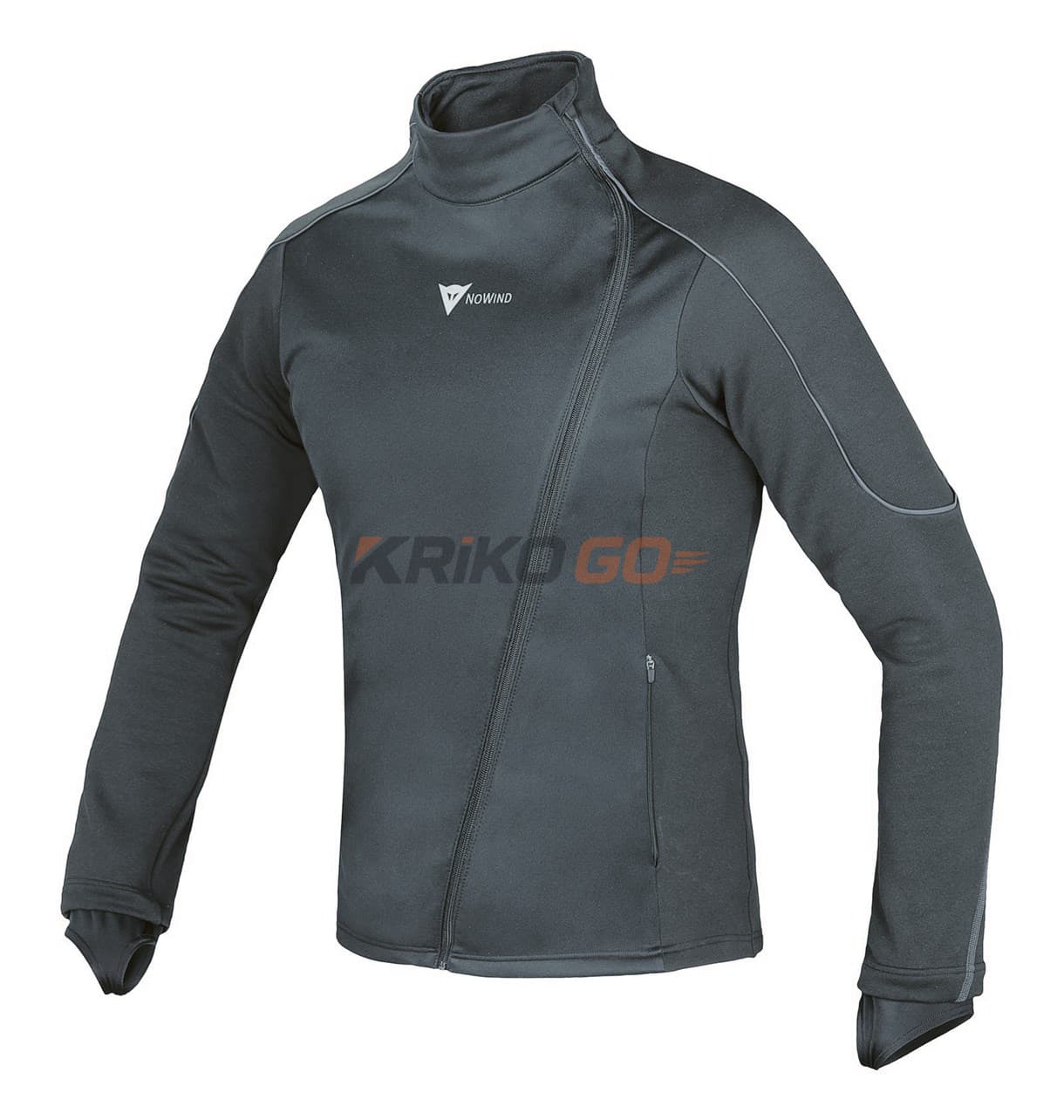 Dainese D-Mantle Fleece Ws Black Antracite Termal Üst İçlik