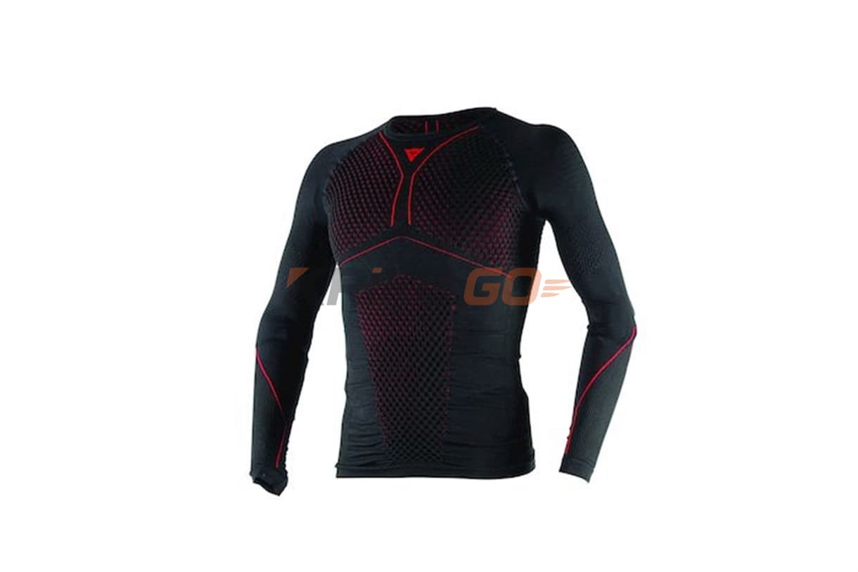 Dainese D-Core Ls Black Red Termal Üst İçlik