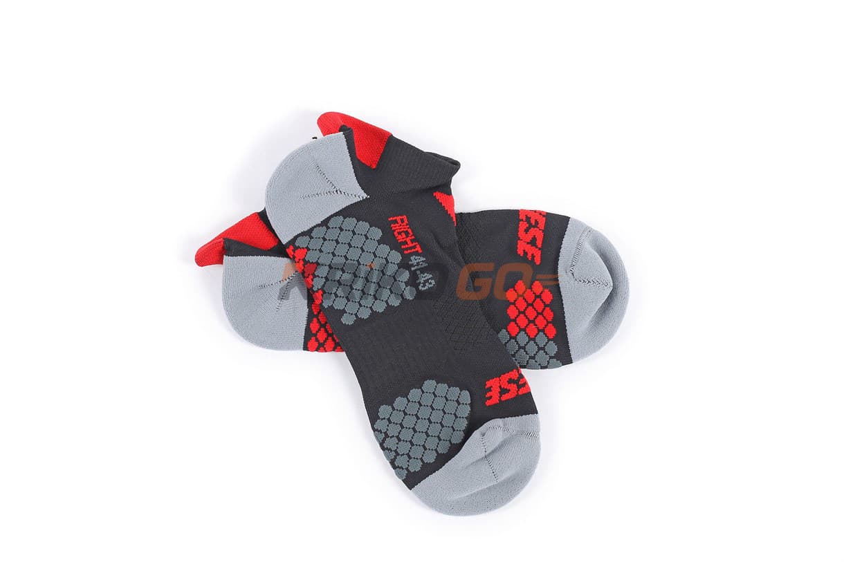Dainese D- Core Footie Çorap Black Red