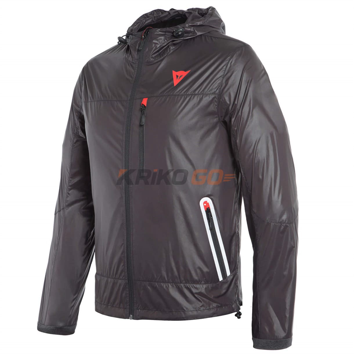 Dainese Windbraker Afteride Black Rüzgar Kesici Mont