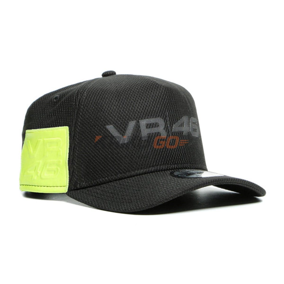 Dainese VR46 9Forty Şapka Black Fluo Yellow