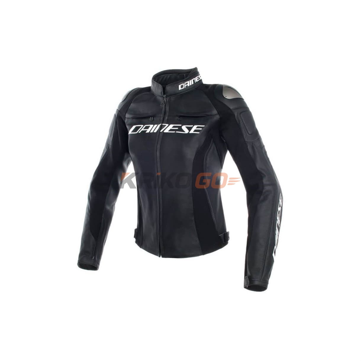 Dainese Racing 3 Black Kadın Deri Mont