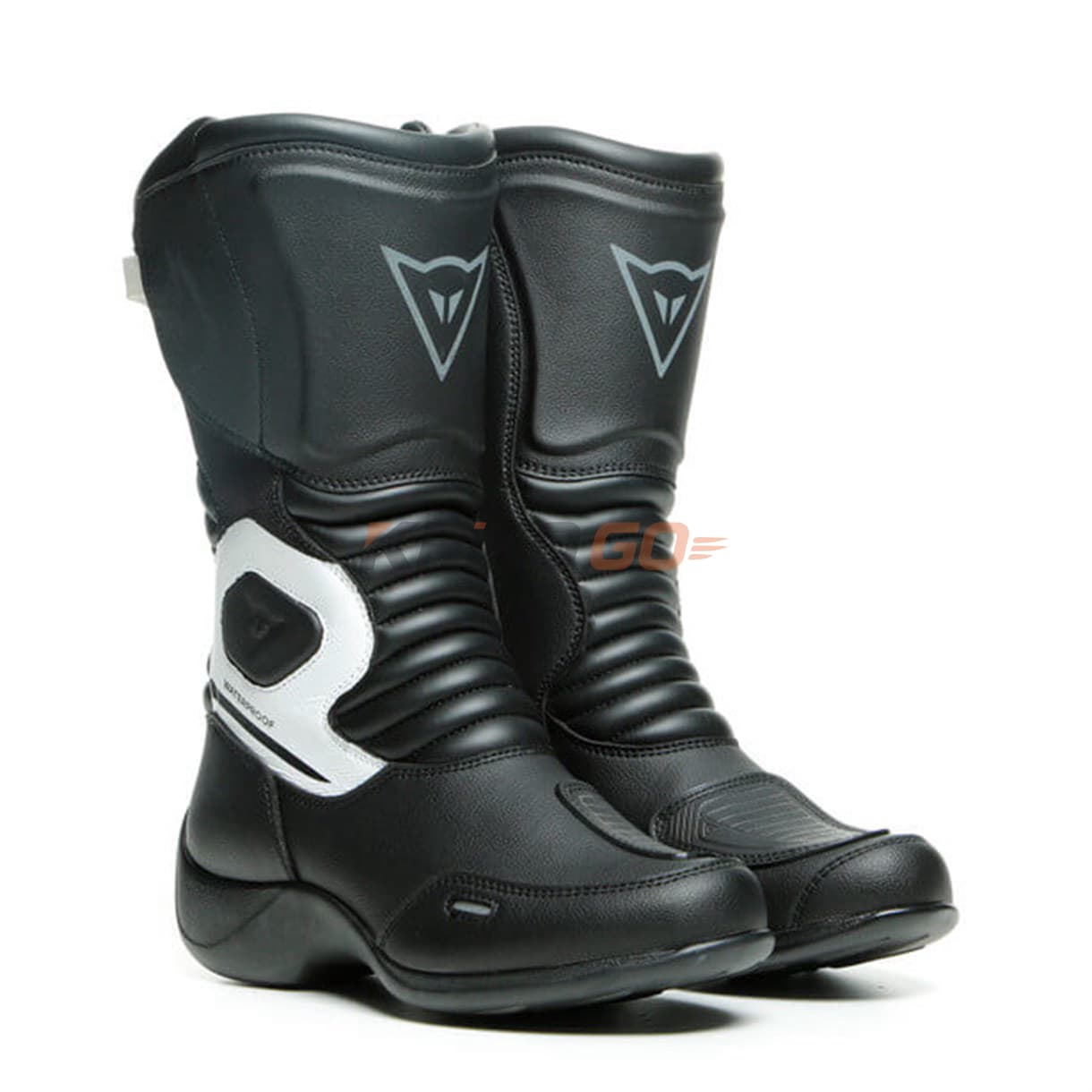 Dainese Aurora D-WP Siyah Beyaz Kadın Motosiklet Botu