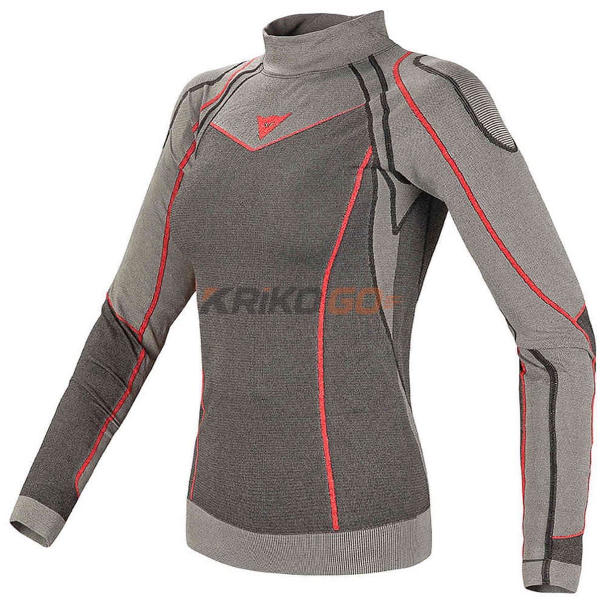 Dainese Evolution Warm Shirt Lady Antracite Grigio