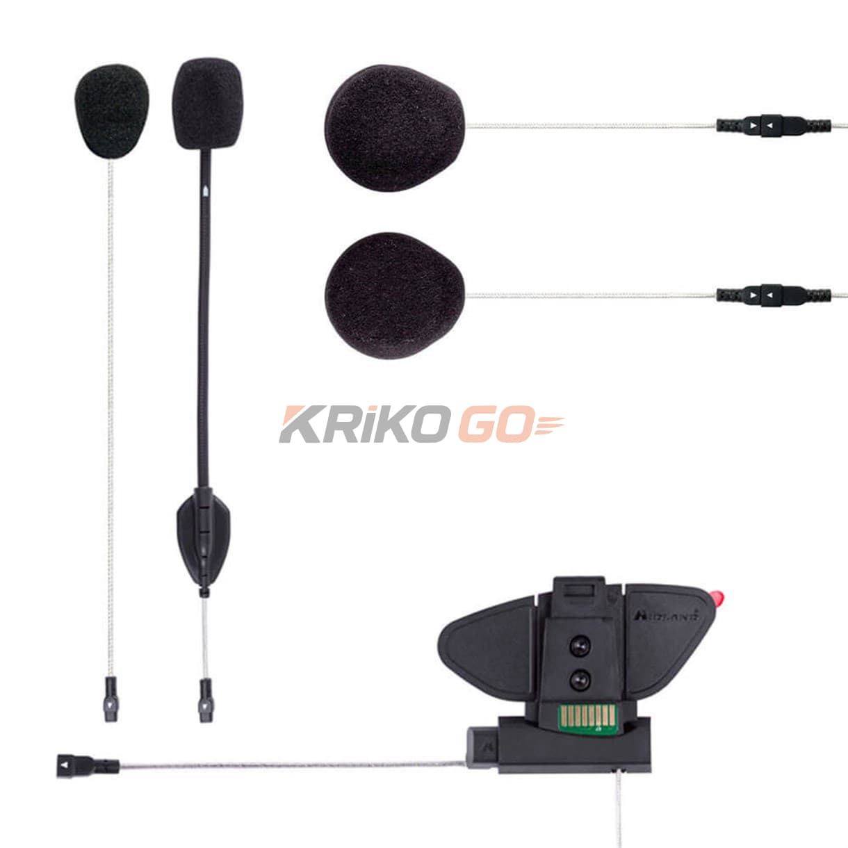 Midland BT Pro Serisi Yedek Kulaklık Seti (Hi-Fi)