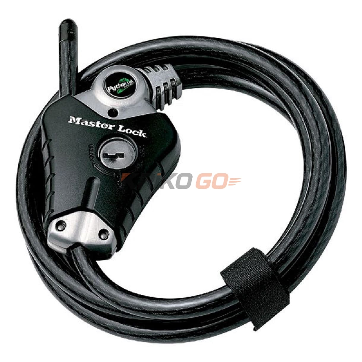 Masterlock Pyhton Çap Armürlü Çelik Kablo Kilit (1,8mt*10mm)