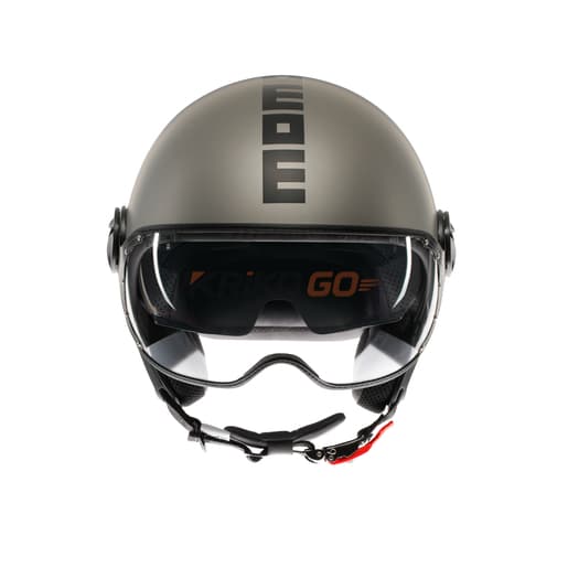 Momodesign Fgtr Evo Matt Titanium Frost Blk Açık Kask.