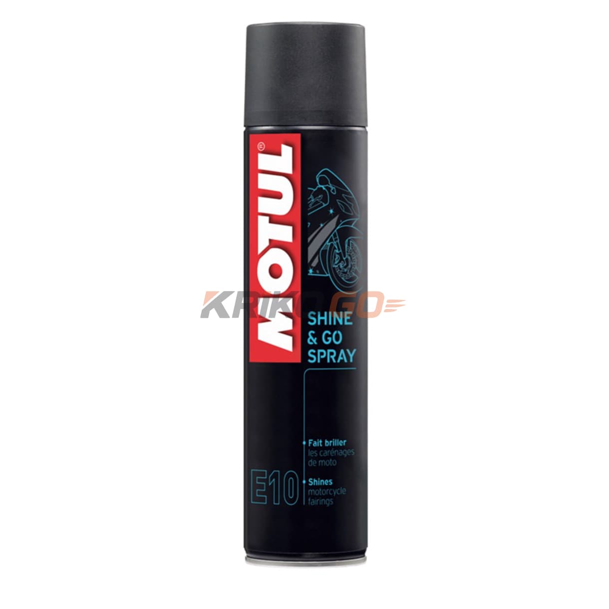 Motul E10 Shine & Go Spray 400 ML Motosiklet Temizleme