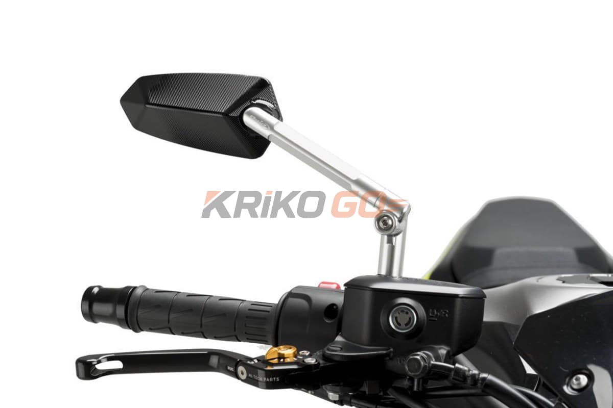 Puig 017DN REAR MIRROR MOD. F1.1 NO HOMOLOGATED S/RIGHT C/ALUM.