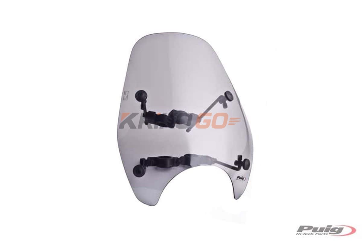 Puig Windshield Custom Smoke Ön cam