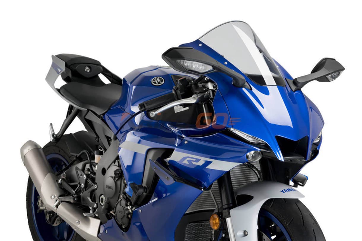Puig 20297A Yamaha Yzf R1 2020 Downforce Spoiler - Mavi