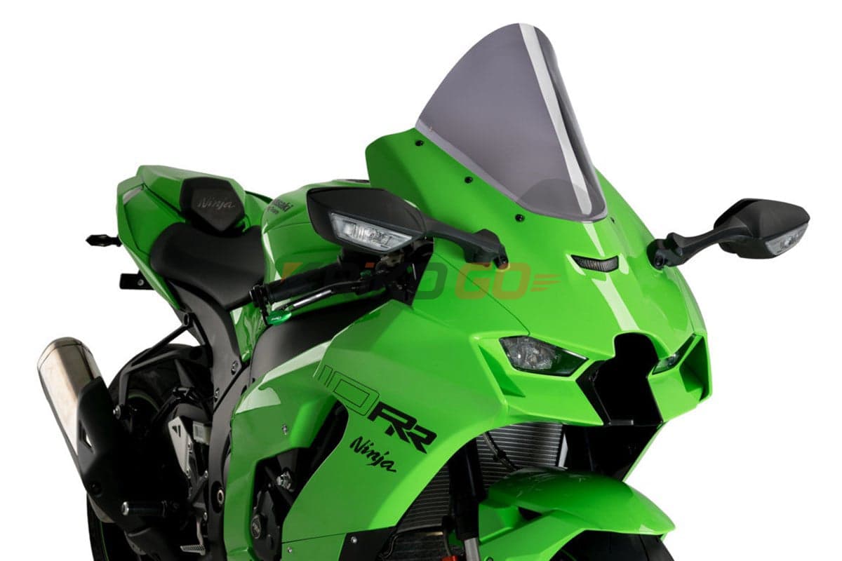 Puig 20540F R-Racer Kawasaki ZX-10R-RR Dark Smoke Ön Cam