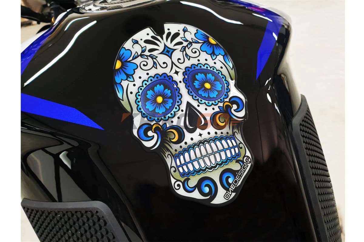 Puig 3673V Aprilla RSV1000R Blue Tank Pad Sticker