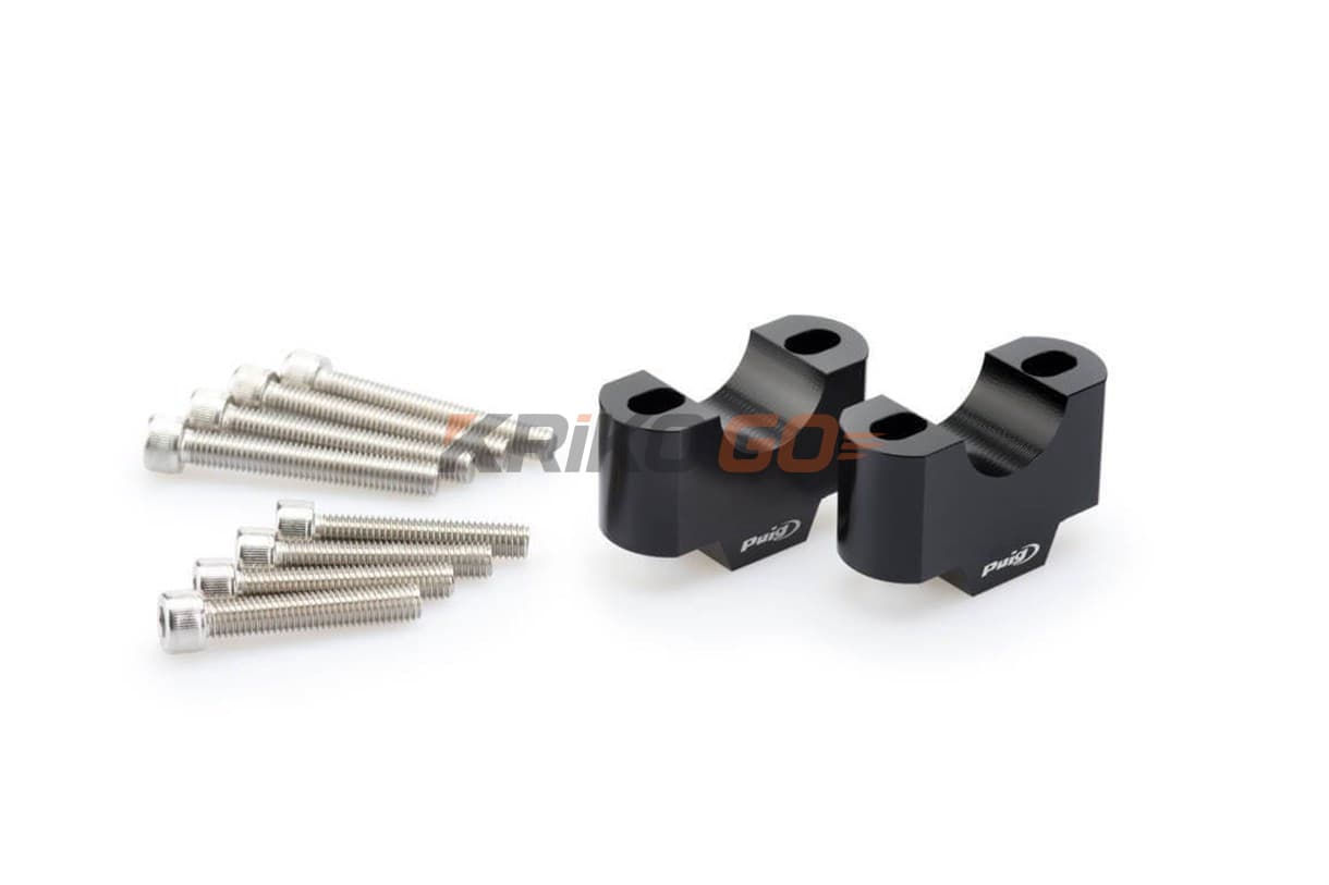 Puig 3741N Universal Gidon Yükseltme 30mm Siyah (29mm Çap)