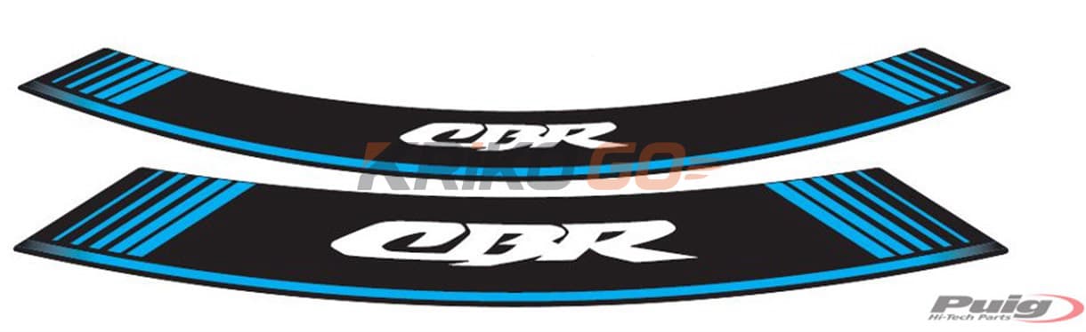 Puig 5524A Mavi 8'li Jant Sticker