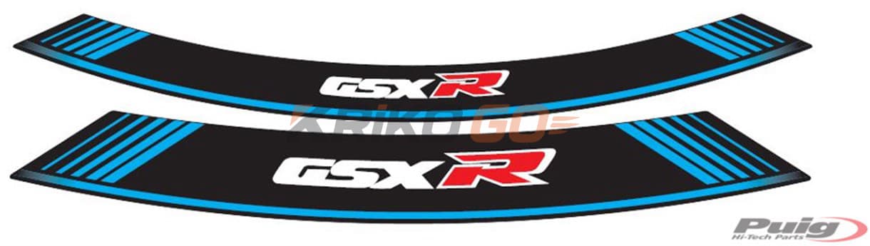 Puig 5525A Mavi 8'li Jant Sticker