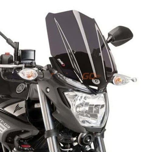 Puig 8932F Koyu Füme Ön Cam