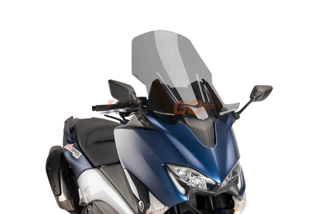 Puig 9424F Koyu Siyah Touring Ön Cam