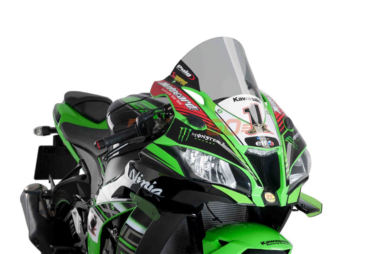 Puig 9849H Kawasaki Zx-10RR 16-18 Füme Ön Cam