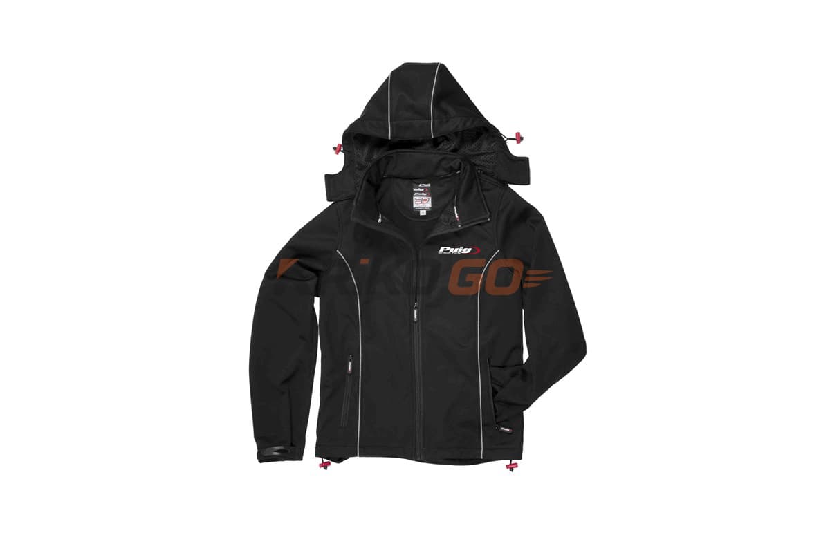 Puig 9860N Hi Tech Black Tekstil Mont L
