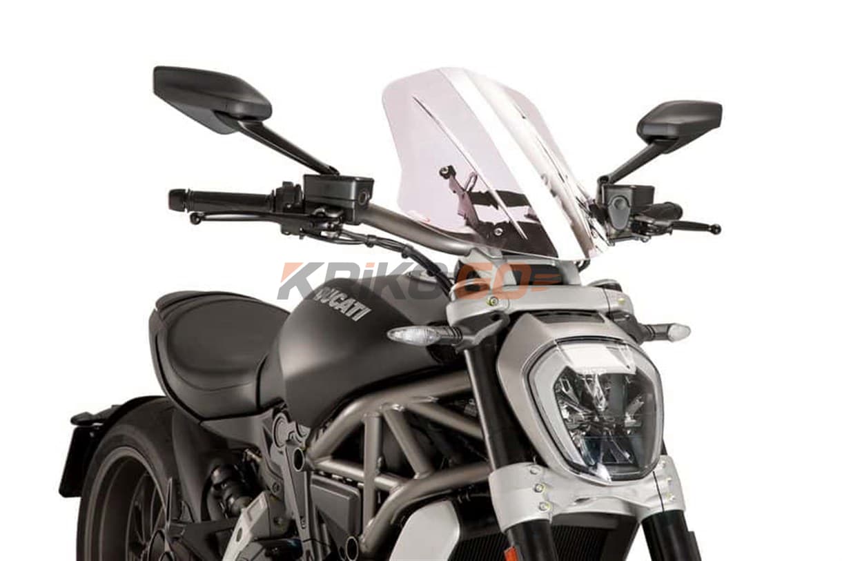 Puig 8922W Ducati X Diavel Rüzgar Siperlik - Şeffaf