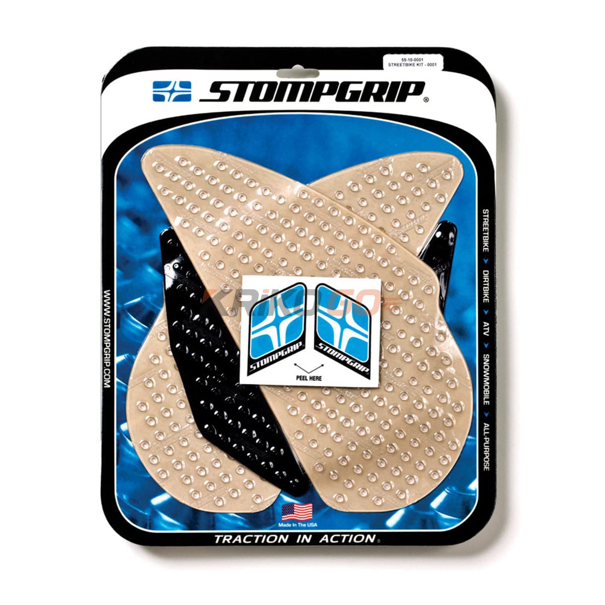 Stompgrip Yamaha Yzf-R1 (02-03) Şeffaf Depo Pad