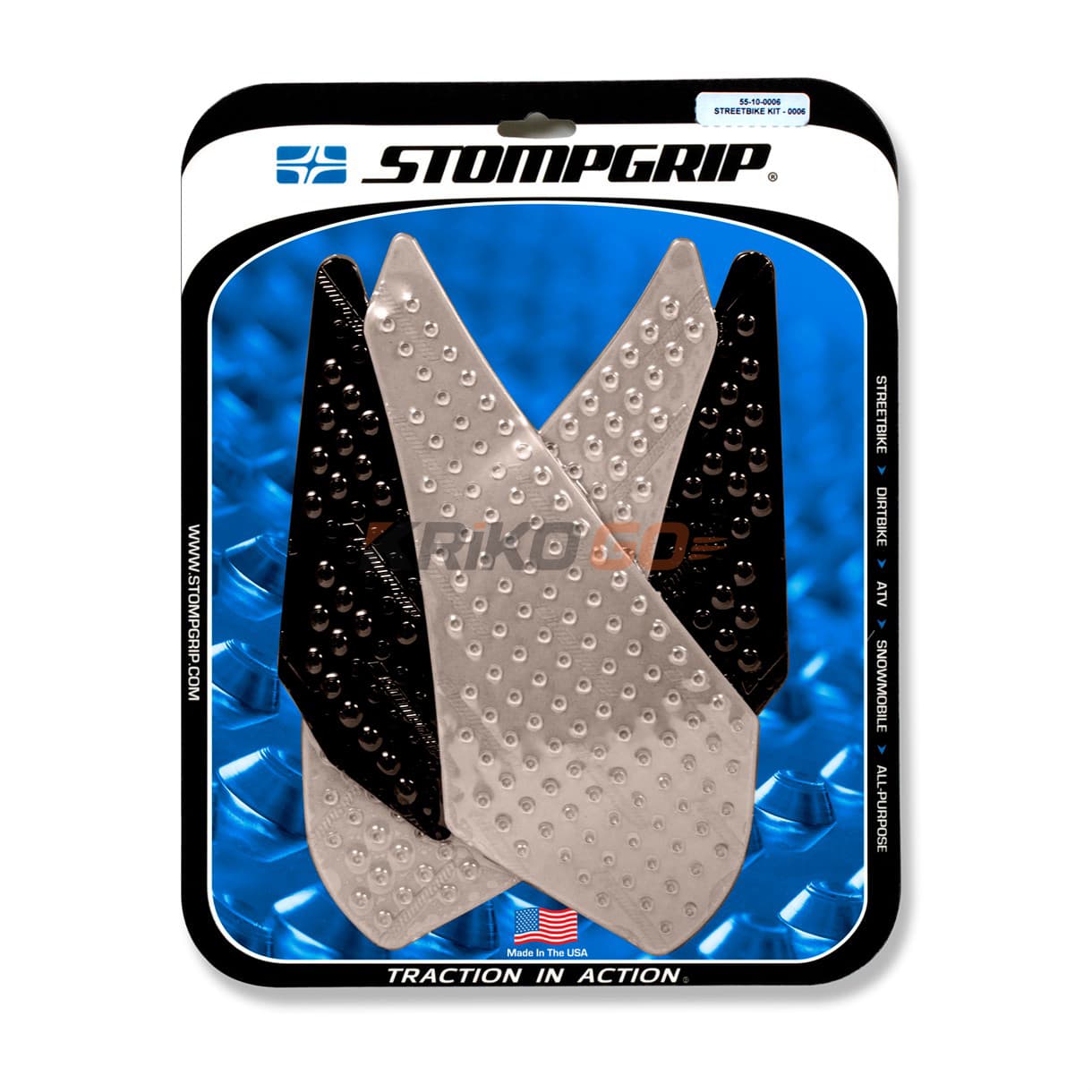 Stompgrip Yamaha Yzf-R1 (07-08) Şeffaf Depo Pad